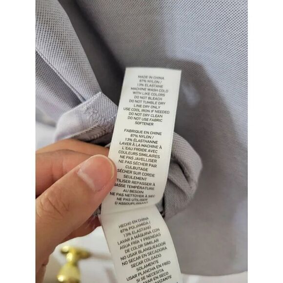 Rhone Commuter Polo - Wisteria Marle XXL NWT - Picture 6 of 9